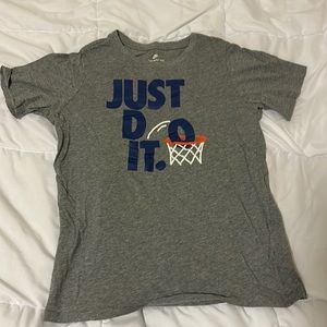 Grey Nike tee